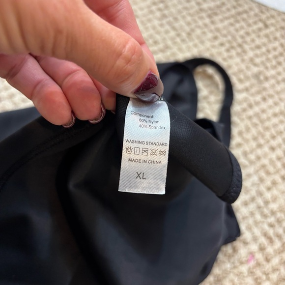 Brand new without Tags Black Thong Shaping Body‎ Suit Size XL - Picture 6 of 8